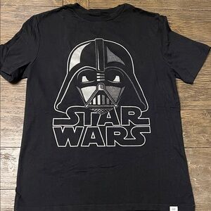 GAP Star Wars Logo Tee - Black & Silver